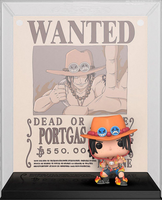 PRE-ORDER - ONE PIECE - Ace Wanted Poster Pop! Poster! - HOT TOPIC EXCLUSIVE