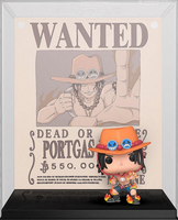 PRE-ORDER - ONE PIECE - Ace Wanted Poster Pop! Poster! - HOT TOPIC EXCLUSIVE
