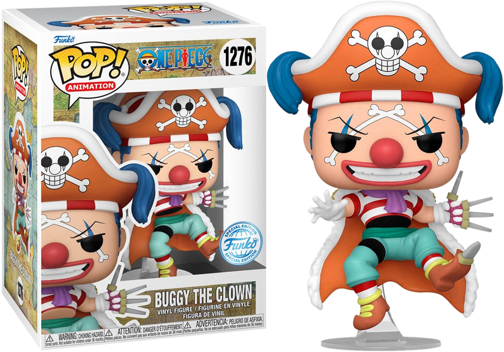 ONE PIECE - Buggy the Clown Exclusive Pop! Vinyl