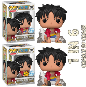 ONE PIECE - Luffy Gear Two Exclusive Pop! Vinyl - CHASE CHANCE