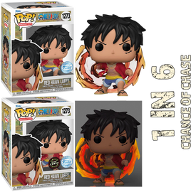 ONE PIECE - Luffy Red Hawk Exclusive Pop! Vinyl - CHASE CHANCE