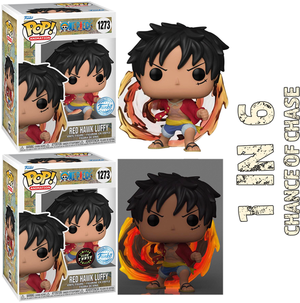 Funko POP! One Piece Red Hawk Luffy Zoro (Enma) & Soba Mask Vinyl Figure w/  case