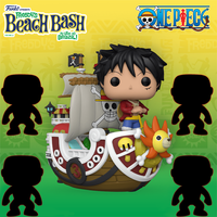 ONE PIECE - Luffy with Thousand Sunny Pop! Vinyl + 4 (2020 To 2022 POP! VINYLS)