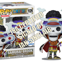 One Piece - Samurai Brook - FUNKO EXCLUSIVE - SIGNED JSA CERTIFIED