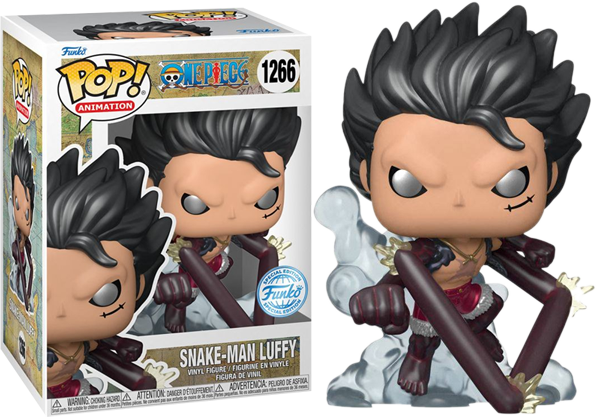 ONE PIECE - Luffy Snake Man Exclusive Metallic Pop! Vinyl