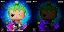 ONE PIECE - Zoro Glow Pop! Vinyl - CHALICE EXCLUSIVE