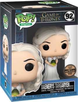 GAME OF THRONES - Daenery's Targaryen with Egg Pop! Vinyl GRAIL - NFT EXCLUSIVE