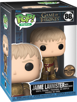 GAME OF THRONES - Pop! Vinyle Jaime Lannister avec Main Dorée LÉGENDAIRE - EXCLUSIVITÉ NFT