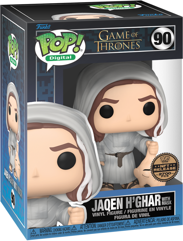 GAME OF THRONES Jaqen H'Ghar with Mask Pop! Vinyl LEGENDARY