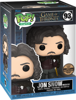 GAME OF THRONES - Pop! Vinyle Jon Snow Wildling ROYALTY - EXCLUSIVITÉ NFT