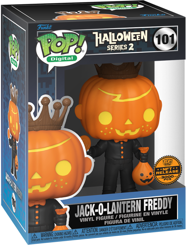 JACK'O'LANTERN Freddy Pop! Vinyl ROYALTY - NFT EXCLUSIVE