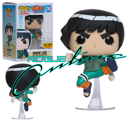 Funko Naruto Shippuden Pop! Animation Rock Lee Vinyl Figure Hot Topic Exclusive - Rogue Online Pty Ltd