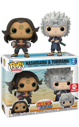 NARUTO - Hashirama & Tobirama Pop! 2-Pack Vinyl - AE EXCLUSIVE