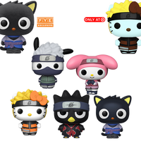 Naruto Shippuden X Hello Kitty Pop! Vinyl Exclusive - Bundle (Set of 7)