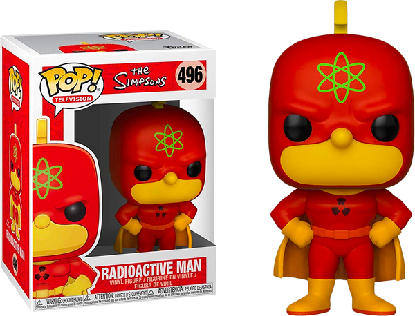 The Simpsons - Radioactive Man Pop! Vinyl Figure - Rogue Online Pty Ltd