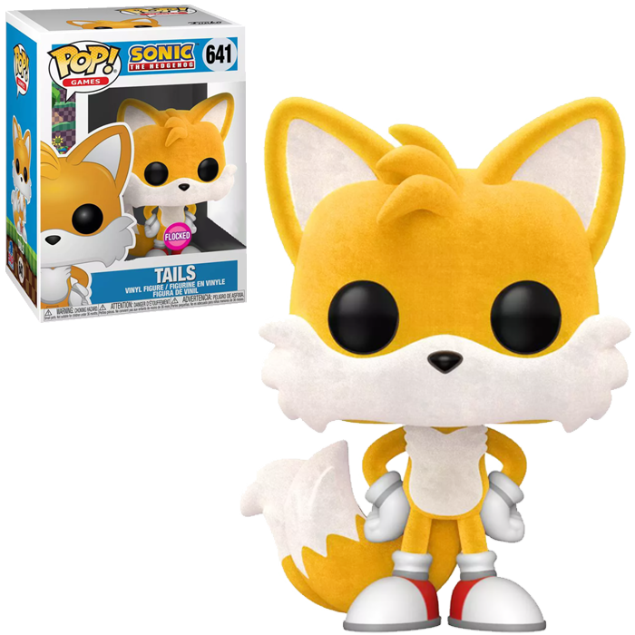 Sonic the Hedgehog - Tails Flocked Exclusive Pop! Vinyl [RS]
