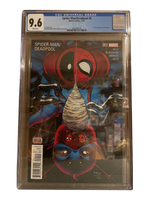 CGC GRADED Spider-Man / Deadpool #9 Marvel Comics (2016) CGC 9.6 - 3865402018