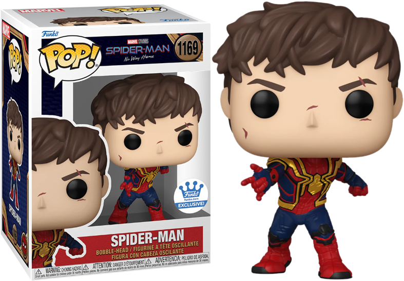 MARVEL: Spider-Man No Way Home Unmasked Spider-Man Pop! Vinyl