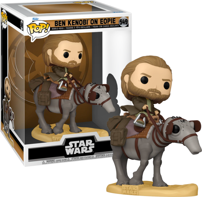 Star Wars: Obi-Wan Kenobi - Ben Kenobi on Eopie Deluxe Pop! Vinyl Figure