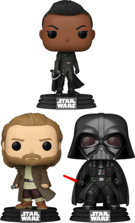 Star Wars: Obi-Wan Kenobi - You’ll Obi-Want This Pop! Vinyl Figure Bundle (Set of 3)