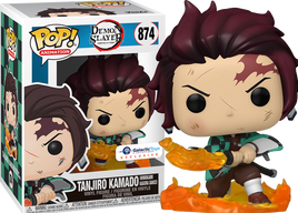 DEMON SLAYER - Tanjiro Breath of the Sun Pop! Vinyl - GALACTIC TOYS EXCLUSIVE