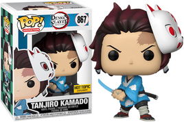 VORBESTELLUNG – DEMON SLAYER – Tanjiro mit Maske Pop! Vinyl – HOT TOPIC EXCLUSIVE