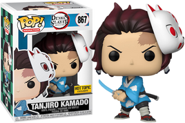 PRE-ORDER - DEMON SLAYER - Tanjiro with Mask Pop! Vinyl - HOT TOPIC EXCLUSIVE