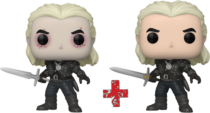 Funko Pop! Geralt De Riv – Chase Edition – The Witcher – Neuf
