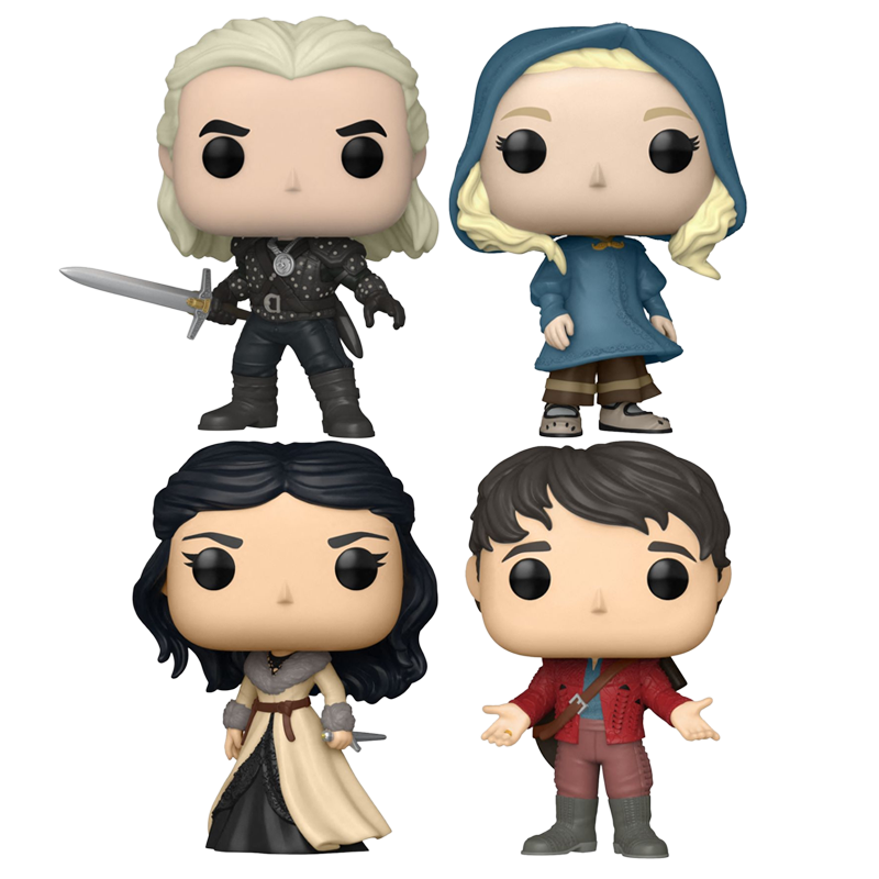 The Witcher (TV) - Pop! Vinyl - Bundle (Set of 4)
