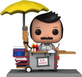 The Bob's Burgers Movie (2022) - Bob Belcher with Burger Cart Deluxe Pop! Vinyl Figure