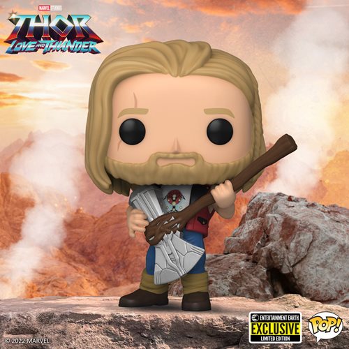 Thor - Love and Thunder Ravager Thor Pop! Vinyl Figure - Entertainment Earth Exclusive