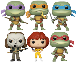 Teenage Mutant Ninja Turtles (1990) - Heroes In A Pop! Vinyl Bundle (Set of 6) - Rogue Online Pty Ltd