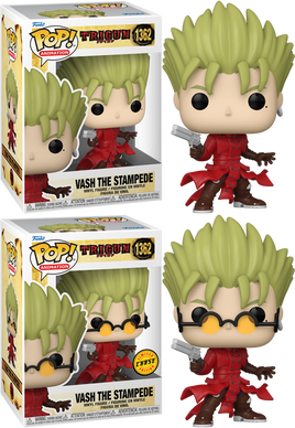 TRIGUN - Vash the Stampede Pop! Vinyl - CHASE BUNDLE - IMPORT