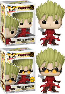 TRIGUN - Vash the Stampede Pop! Vinyl - CHASE BUNDLE - IMPORT