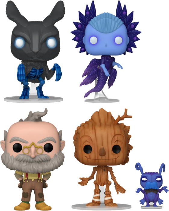 PRE-ORDER - Guillermo del Toro's Pinocchio (2022) - Terrible, Terrible Joy Pop! Vinyl Figure Bundle (Set of 4)