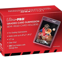 UTLRA PRO CARD SLEEVE - Semi Rigid 1/2" Lip Tall Sleeves (200ct) - Rogue Online Pty Ltd