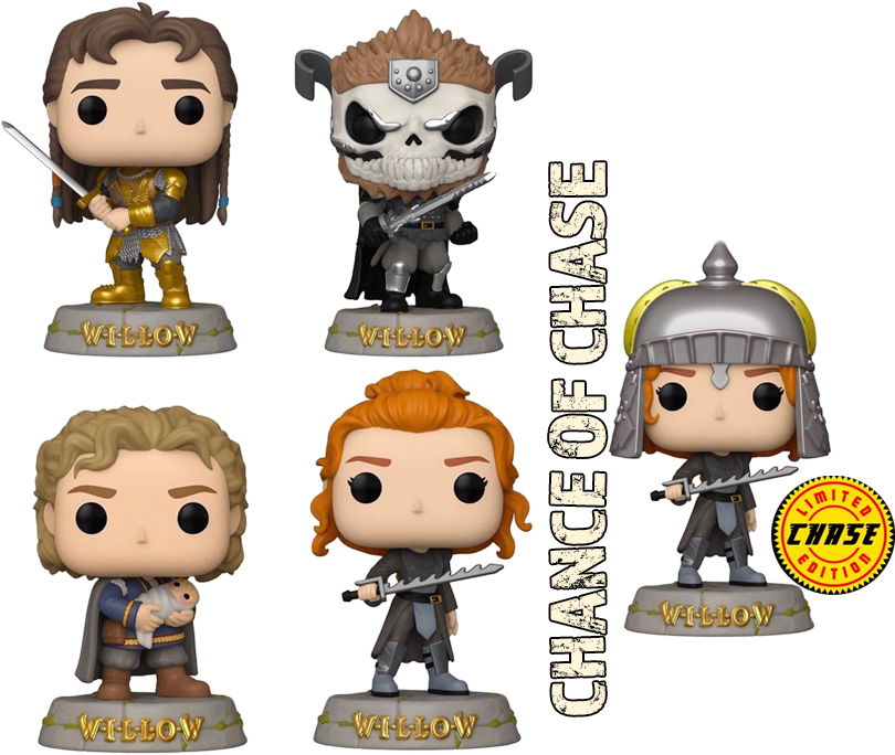 WILLOW - Pop! Vinyl - BUNDLE SET OF 4 - CHASE CHANCE