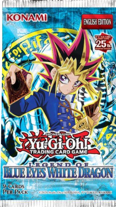 Yu-Gi-Oh! - LC 25th Anniversary Blue Eyes White Dragon Booster (Display of 24)